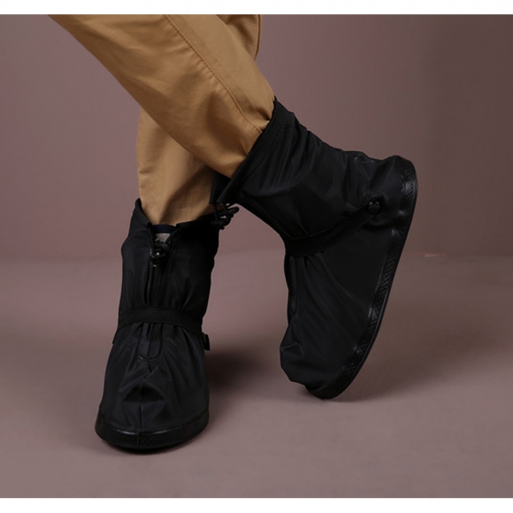 PVC 방수 신발커버(블랙) (26.5cm)