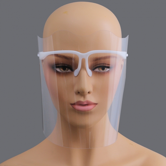 안면보호 안경 페이스 쉴드(안경테1개+필름5개)