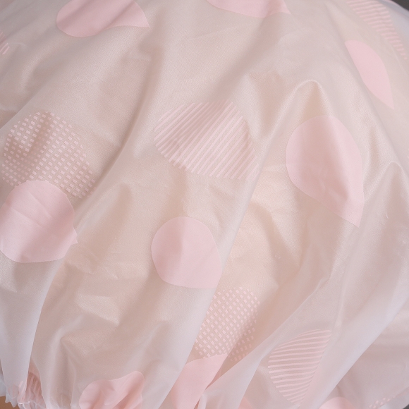 큐티 물방울 샤워캡(핑크)