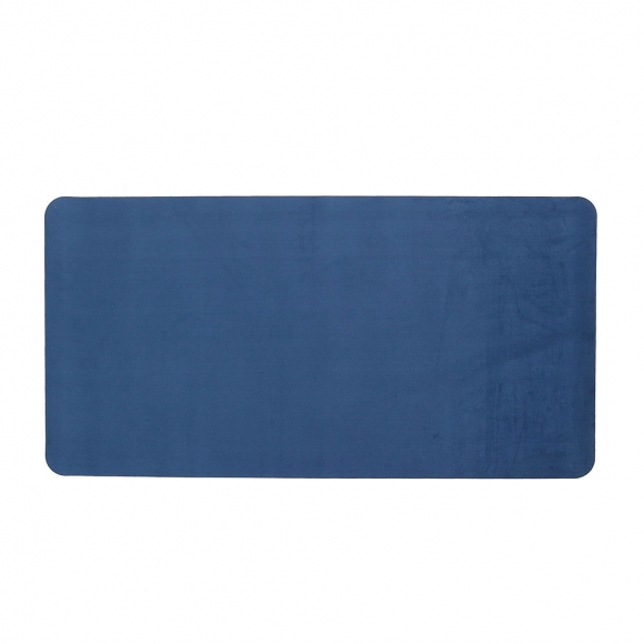 파스텔 휴대용 가죽 데스크 매트(블루) (80x40cm)