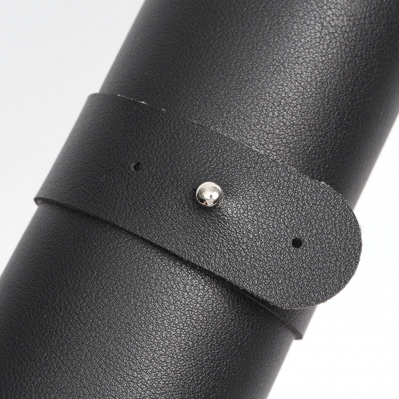파스텔 휴대용 가죽 데스크 매트(블랙) (80x40cm)