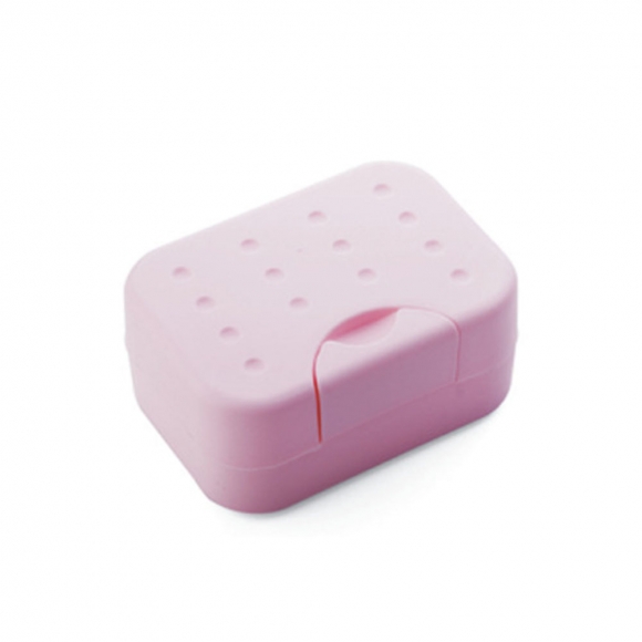 트래블 휴대용 비누케이스(핑크)