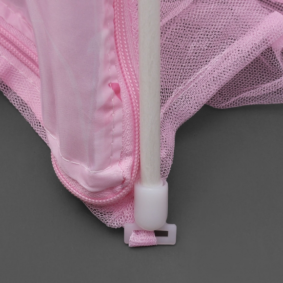 [리빙피스] 유니룸 모기장(180x220cm) (핑크)