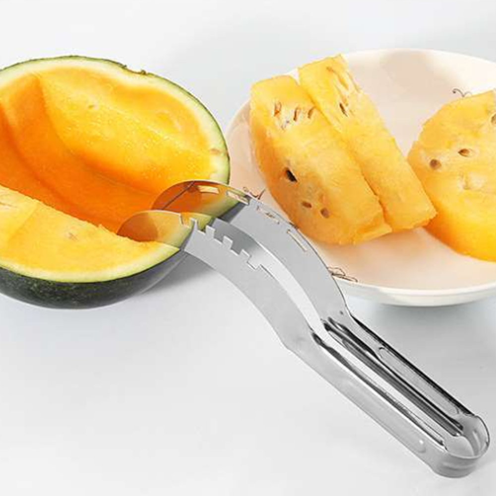 Oce KFDA 과일 사각 썰기 과도 wateremlon fruit knife 뷔페 메론 커터 수박 참외 칼 올스텐 슬라이서