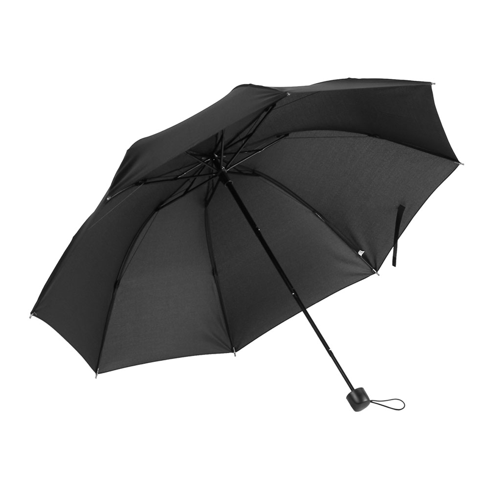 Oce 4단 초경량 접이식 수동우산 블랙 튼튼한 우산 접는 수동우산 가벼운 단우산