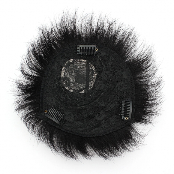 [언니네 가발] 인모 탑커버 남자 정수리가발(소형)