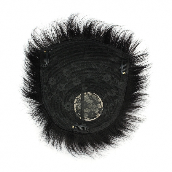 [언니네 가발] 인모 탑커버 남자 정수리가발(중형)