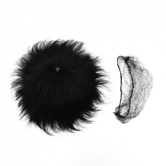 [언니네 가발] 인모 탑커버 남자 정수리가발(중형)