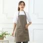 트리공방 모던 캔버스 앞치마(브라운)