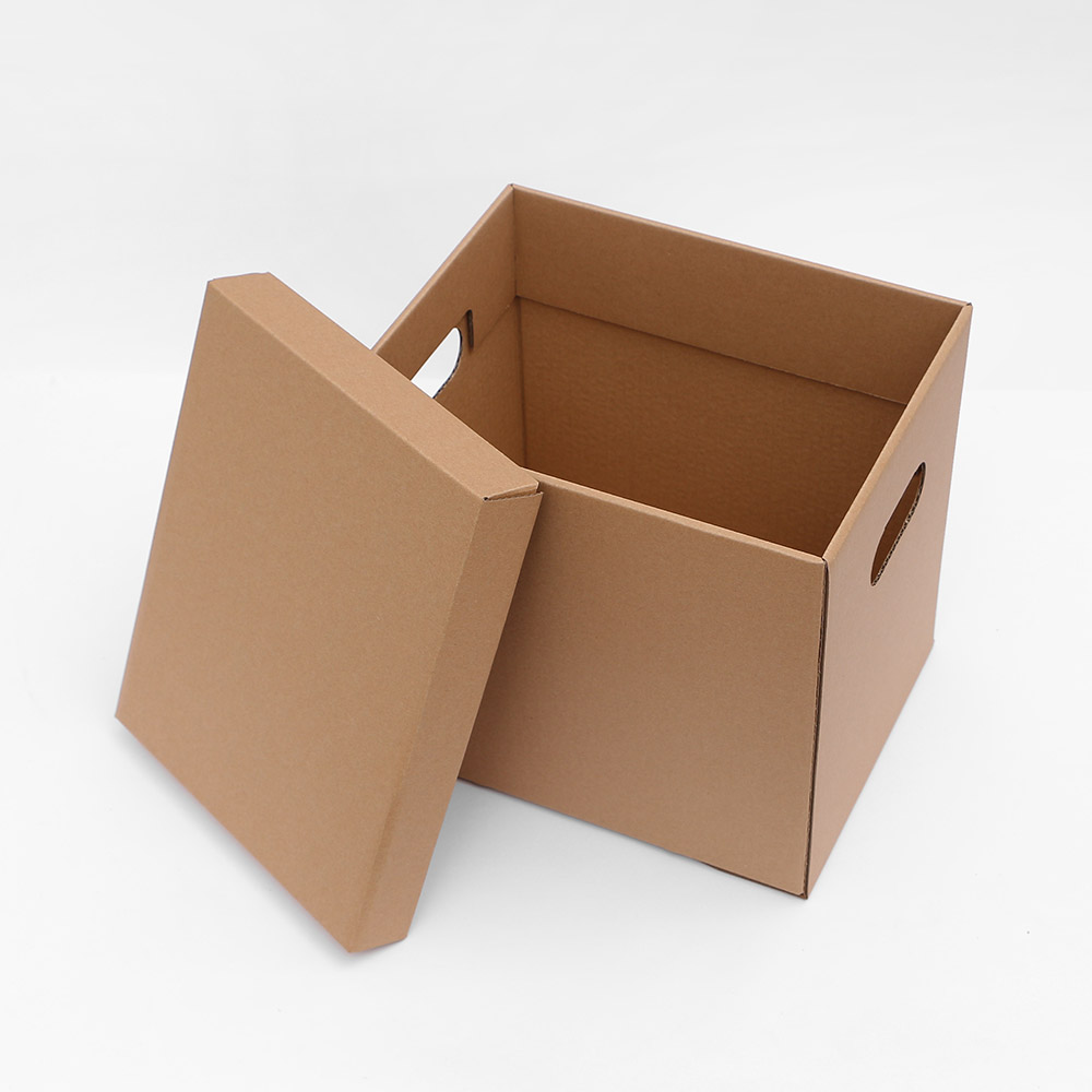 Oce 손잡이 박스 문서 보존 상자 지통 24x30cm 책상파일정리함 종이덮개케이스 카튼카톤