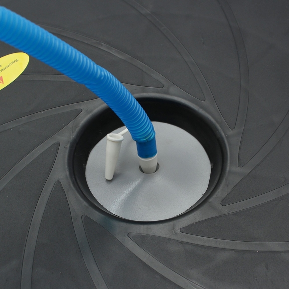 홈트레이닝 줄무늬 밸런스볼(실버)