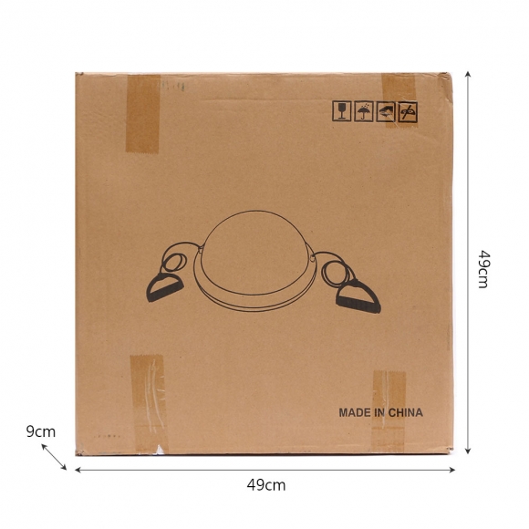 홈트레이닝 줄무늬 밸런스볼(실버)