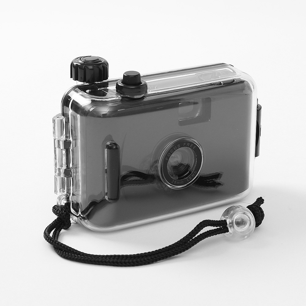 Oce 6M 방수 다회용 필름카메라 블랙 다회용 클래식 카메라 여행 감성 추억 여행 아날로그 카메라