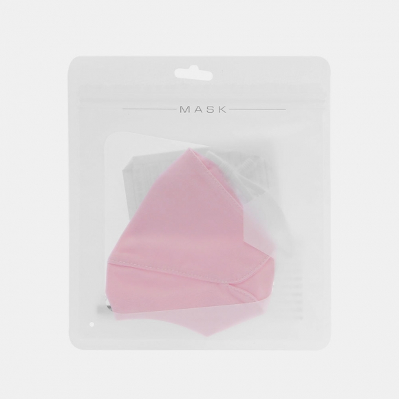 숨쉬기 편한 입체 UV차단 마스크(핑크)