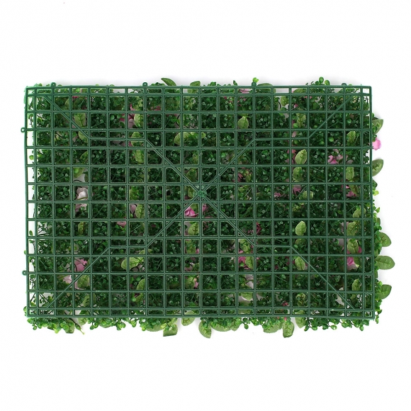 숲인테리어 핑크로즈 벽장식 인조잔디(60x40cm)