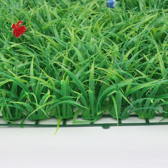 숲인테리어 작은꽃 벽장식 인조잔디(60x40cm)