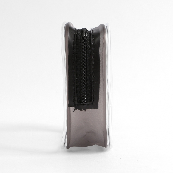 블랙라인 사각 투명 파우치(11x10.5cm)