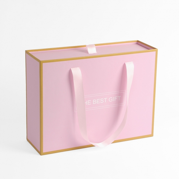 더베스트 선물상자 기프트백(핑크) (23.5x17cm)