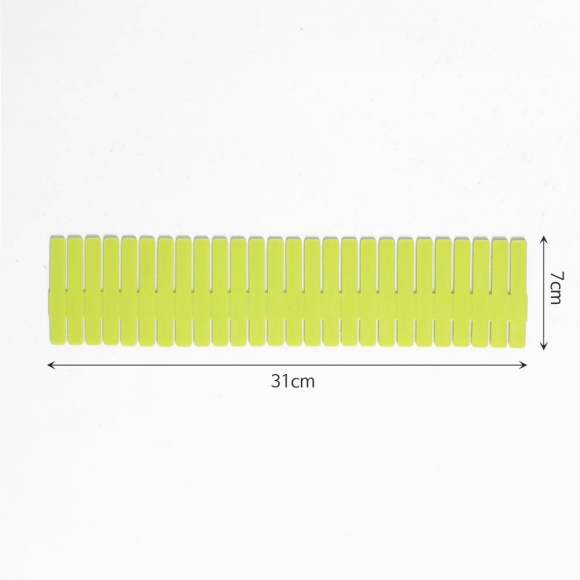 홈슨 서랍정리 칸막이보드 4p세트(31cmx7cm) (그린)