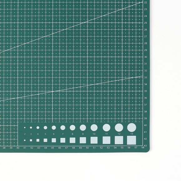 셀프힐링 책상 커팅매트(A2) (600x450mm)