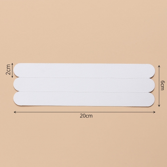 바닥 미끄럼방지 투명 스티커 48p세트(2x20cm) (라인)