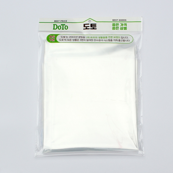 클린바쓰 투명 샤워커튼(180cmx200cm)