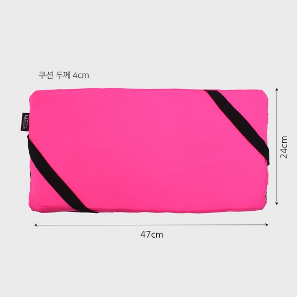 4in1 여행용 메모리폼 목베개(핑크)