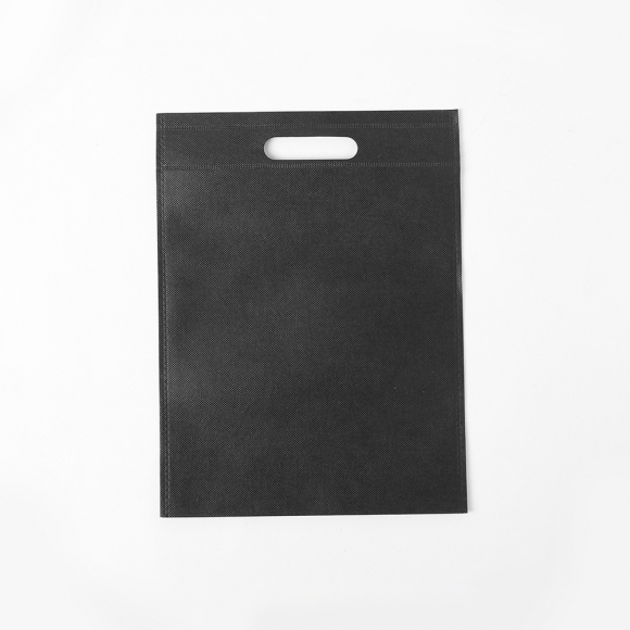 컬러 부직포 가방(25x35cm) (블랙)