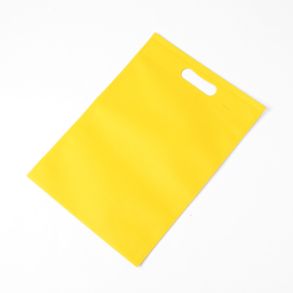 세로 포장 가방 부직포 봉투 (30x40cm) (옐로우) 이너 주머니 선물백 보조 가방