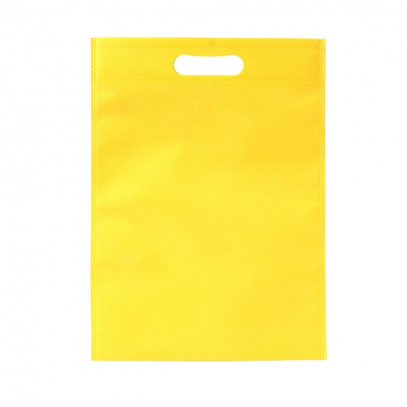 컬러 부직포 가방(25x35cm) (옐로우)