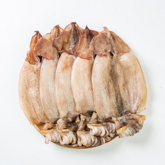 [청정바다] 국내산 반건조 오징어 파치(7~12마리) (1kg 내외)
