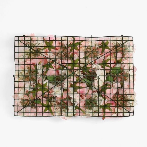 플라워월 조화 꽃벽 FL01(60x40cm)
