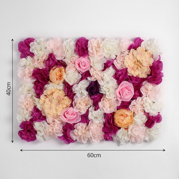 플라워월 조화 꽃벽 FL06(60x40cm)