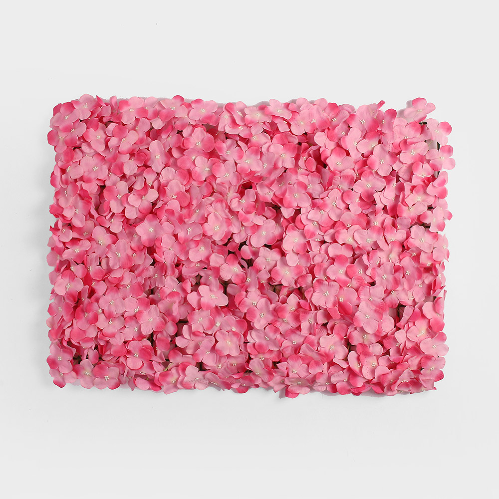 Oce 플랜트월 조화 벽장식 핑크k 60x40 실내 벽면 녹화 카페 조화 꽃벽  플랜테리어 인테리어
