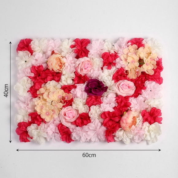 플라워월 조화 꽃벽 FL07(60x40cm)