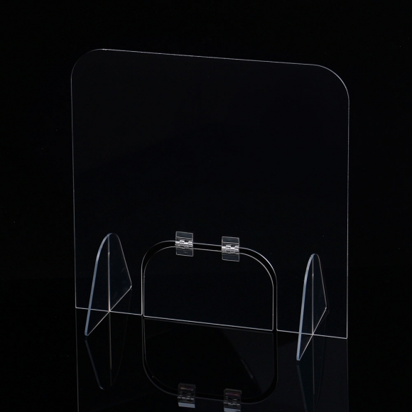 세이프 투명 아크릴 칸막이(도어 창구형) (40x40cm)