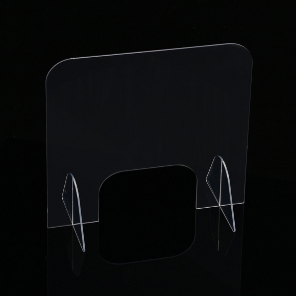 세이프 투명 아크릴 칸막이(오픈 창구형) (40x40cm)
