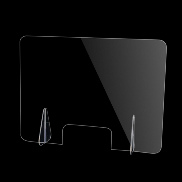 세이프 투명 아크릴 칸막이(오픈 창구형) (50x50cm)