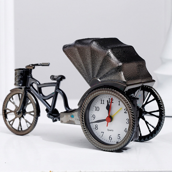 모형자전거 시계(블랙)