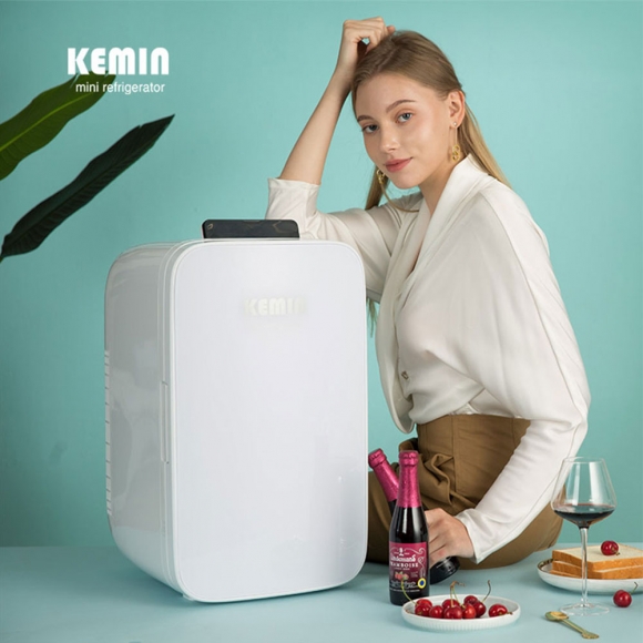 (해외직구)Kemin 미니 화장품 냉장고 k25xk(화이트)