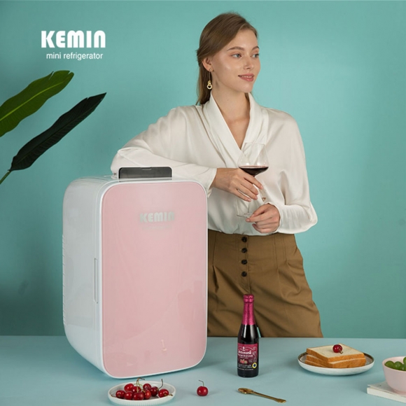 (해외직구)Kemin 미니 화장품 냉장고 k25xk(핑크)