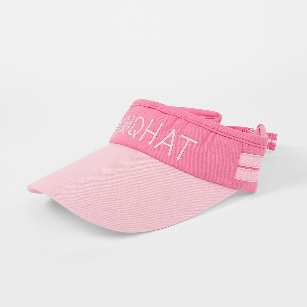 Oce 여성 자외선 차단 면 썬캡 조깅 모자 핑크 야구장등산썬햇 운동창챙모자 여자코튼쿨썬캡