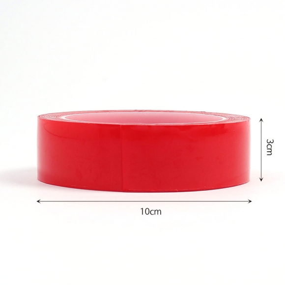 투명 아크릴폼 양면테이프(3cmx3m) (두께:0.8mm)