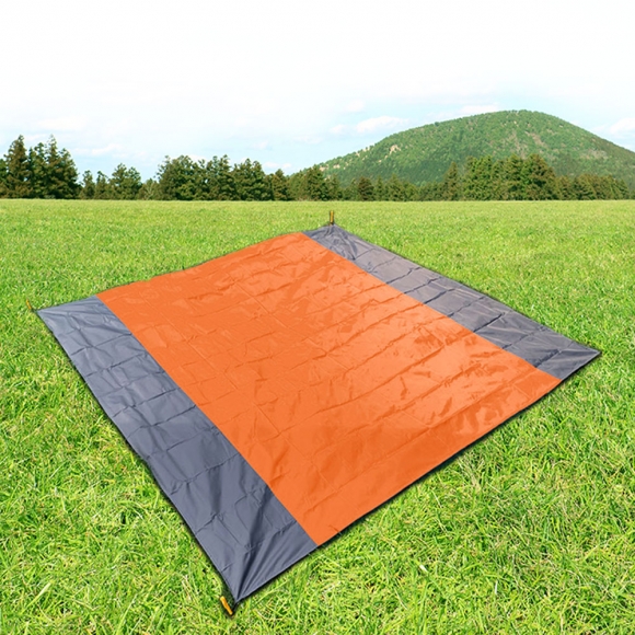 디어캠핑 텐트 그라운드 시트(210x200cm) (오렌지)