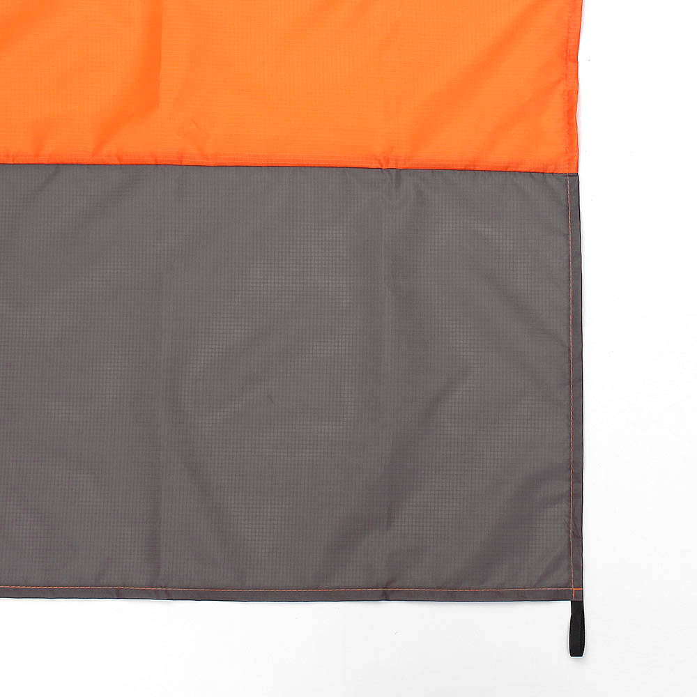 Oce 캠핑 텐트 방수포 고정팩 파우치 세트 210x200 오렌지 돗자리대용 텐트바닥습기차단 야외매트