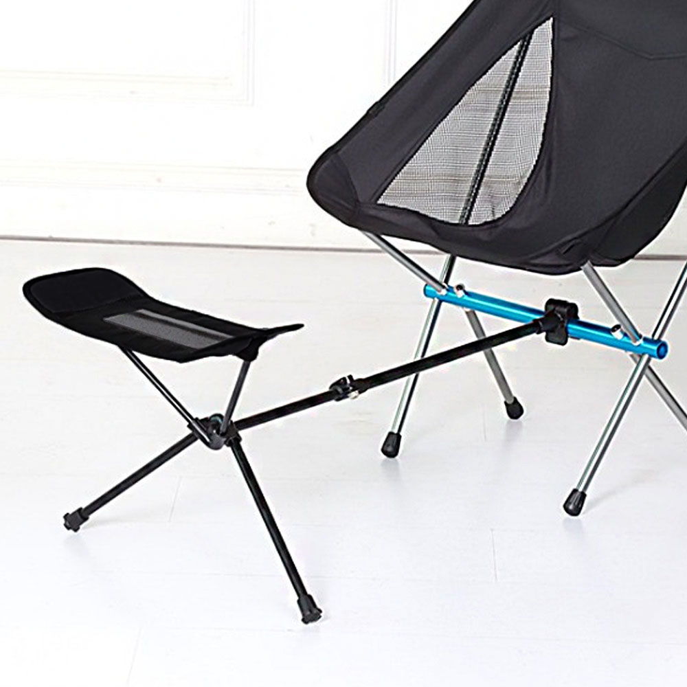 길이조절 캠핑 의자 풋체어 발 받침대 풋스툴 야외 낚시 다리받침대