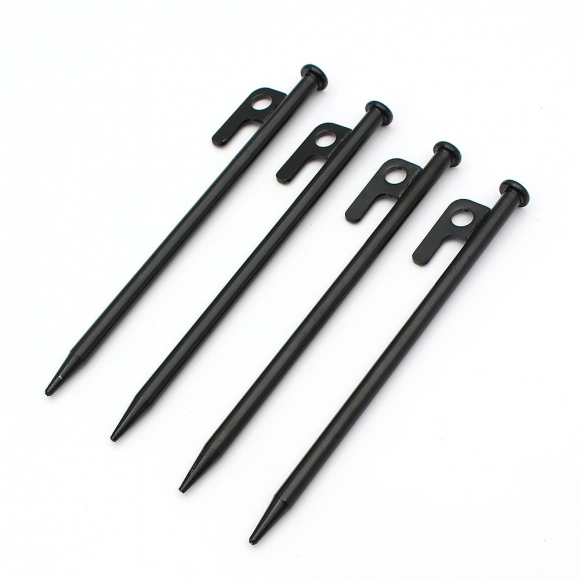 캠핑러브 고강도 단조팩4p세트(19.5cm) (블랙)