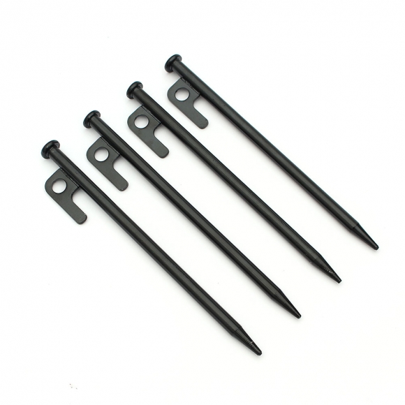 캠핑러브 고강도 단조팩4p세트(19.5cm) (블랙)