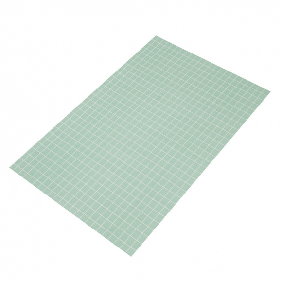 러빙유 격자무늬 식탁보 5p세트(137x90cm) (민트)