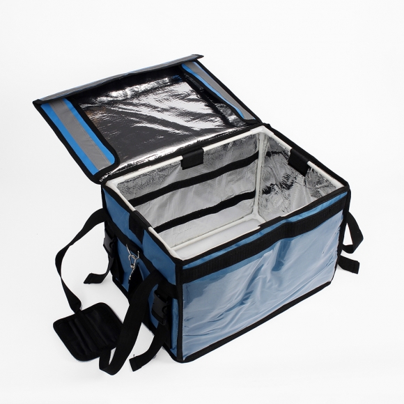 프레쉬 보온보냉 배달가방(32L) (블루)